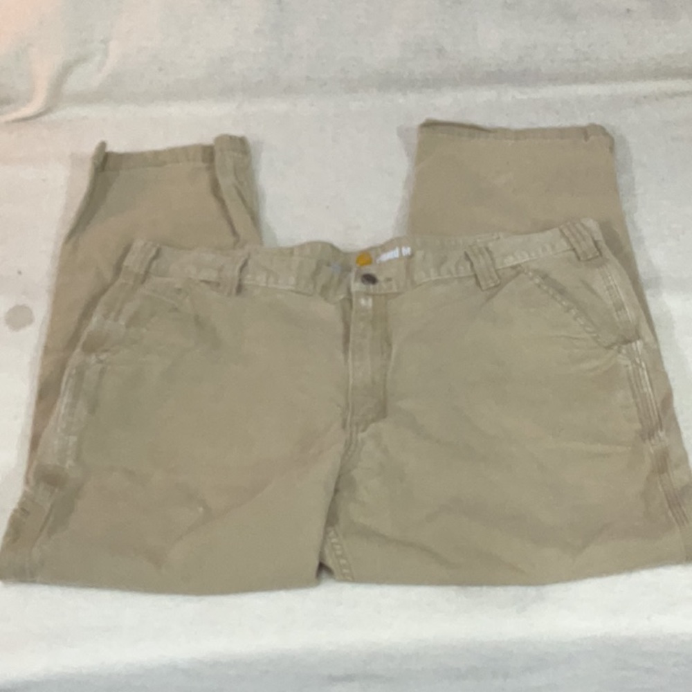 EUC Mens khaki Carhartt pants - Picture 2 of 5